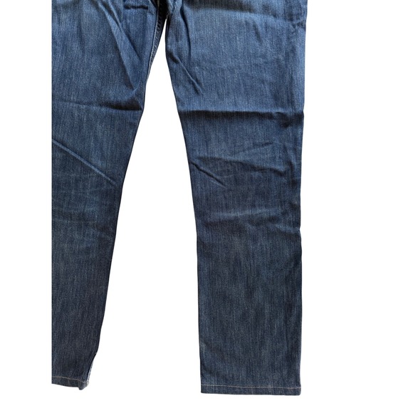 Levi's 511 Mens Dark Wash Denim Jeans Classic Style Comfort‎ Fit 33W 34L - Picture 8 of 9